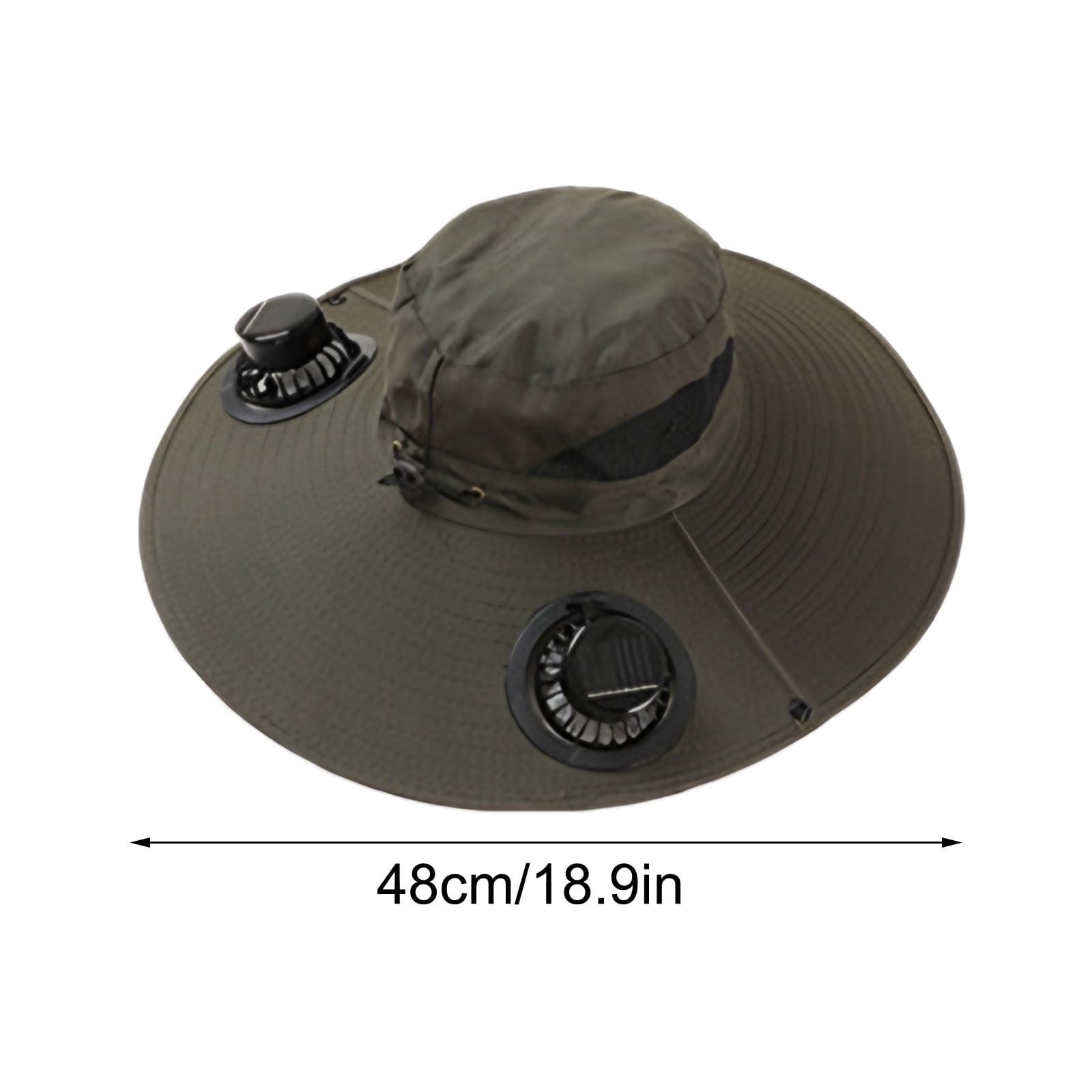 TaleMode ProCool black cooling hat underside view - 48cm professional grade construction detail
